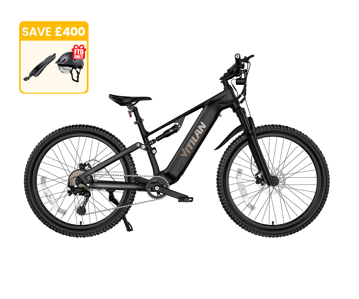 m55 electric bicycle M5 Full Suspension All-Terrain Mountain E-bike