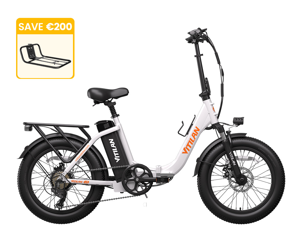 elektrofahrrad U3 Pendler Faltbares Fat Tire Elektrofahrrad
