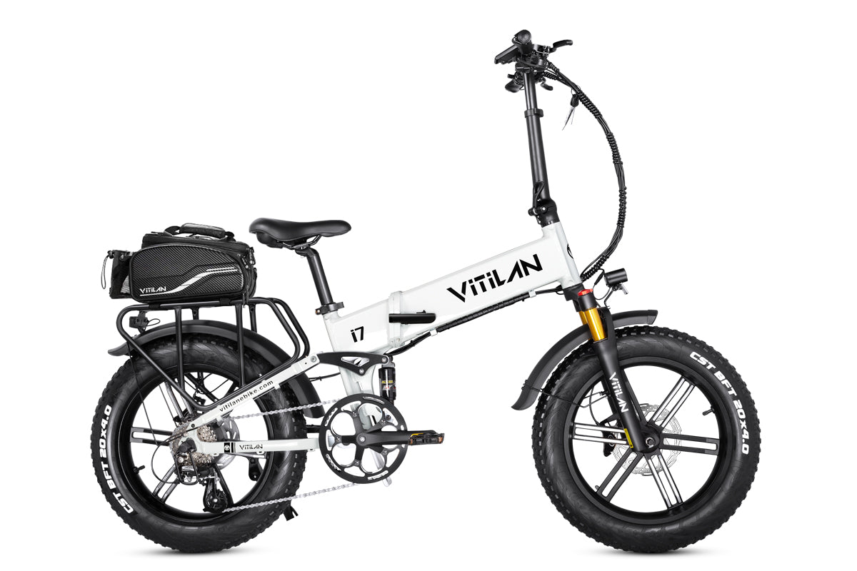 Bici elettrica pieghevole a sospensione completa I7 Pro