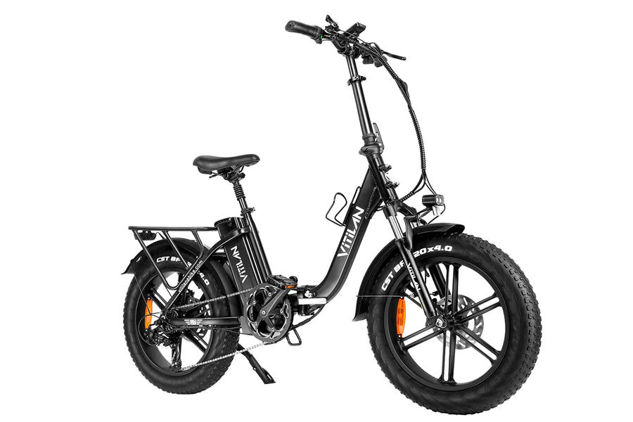 Bici elettrica pieghevole U7 con pneumatici grassi