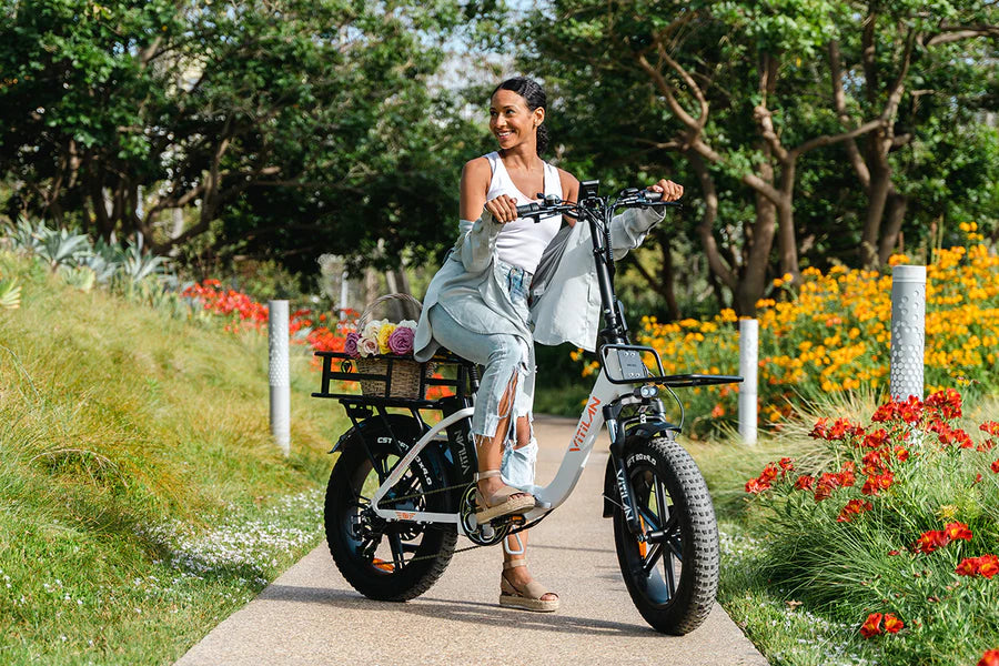 U7 opvouwbare elektrische fiets met dikke banden