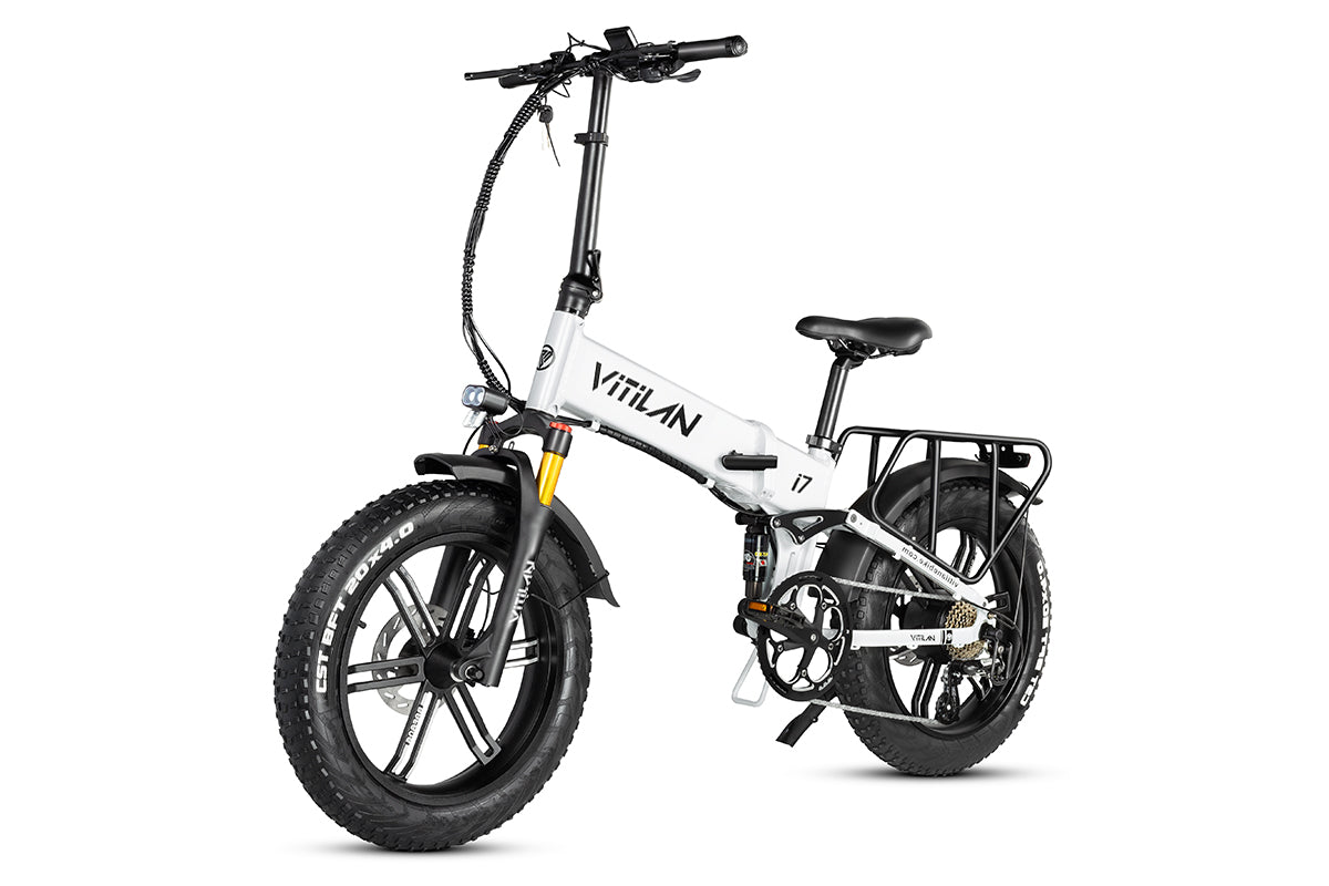 Bici elettrica pieghevole a sospensione completa I7 Pro