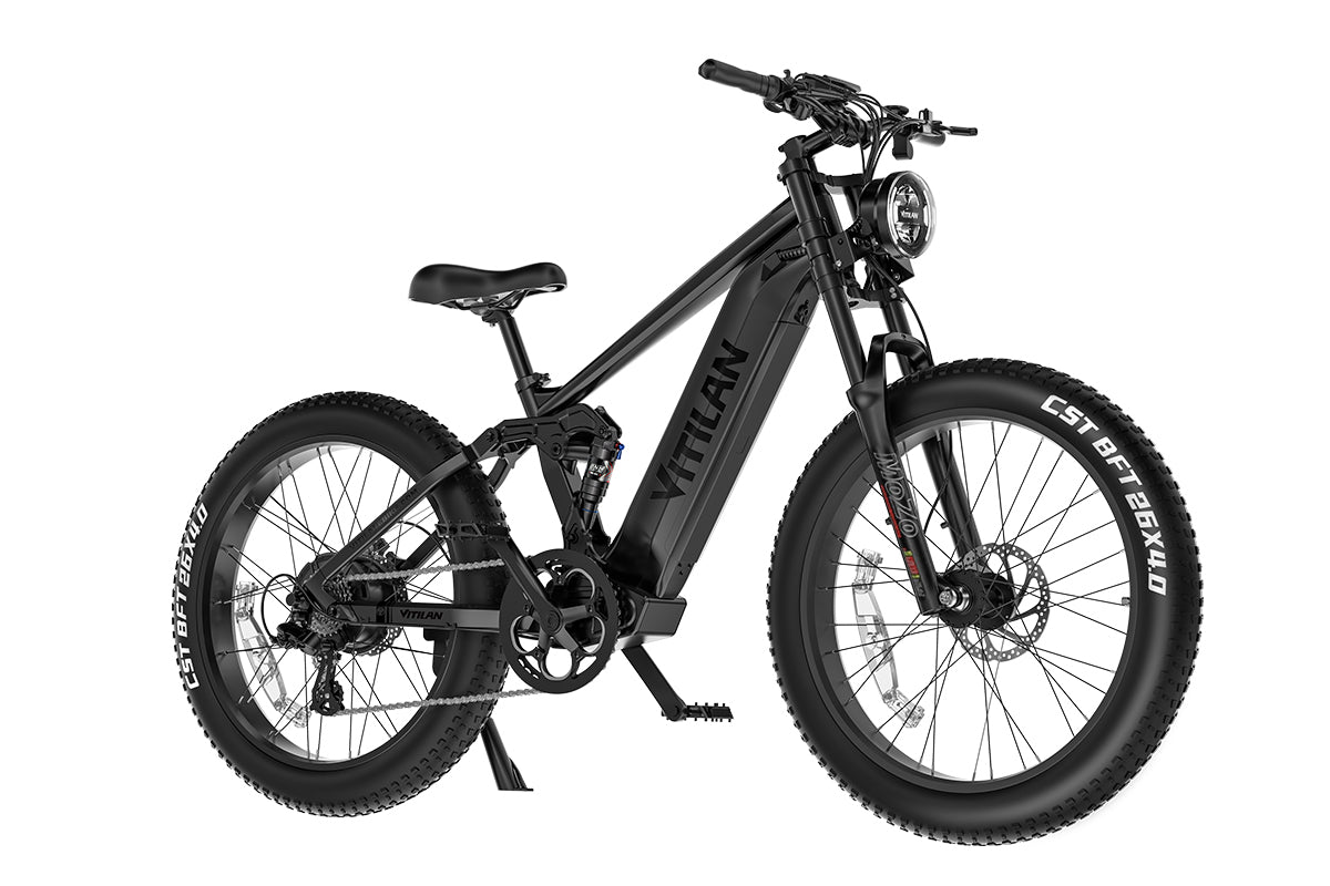 T7PRO Full Suspension Mountain E-bike