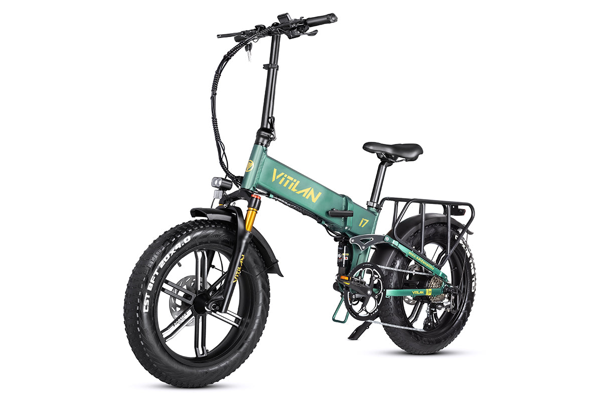 Bici elettrica pieghevole a sospensione completa I7 Pro