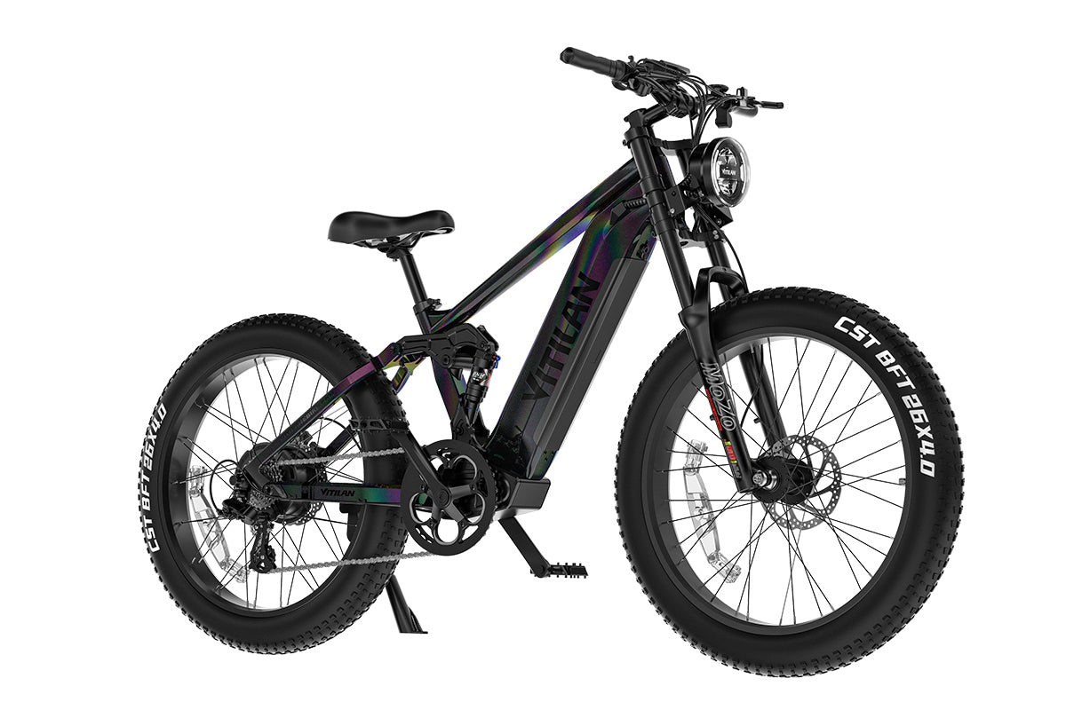 T7PRO Full Suspension Mountain E-bike