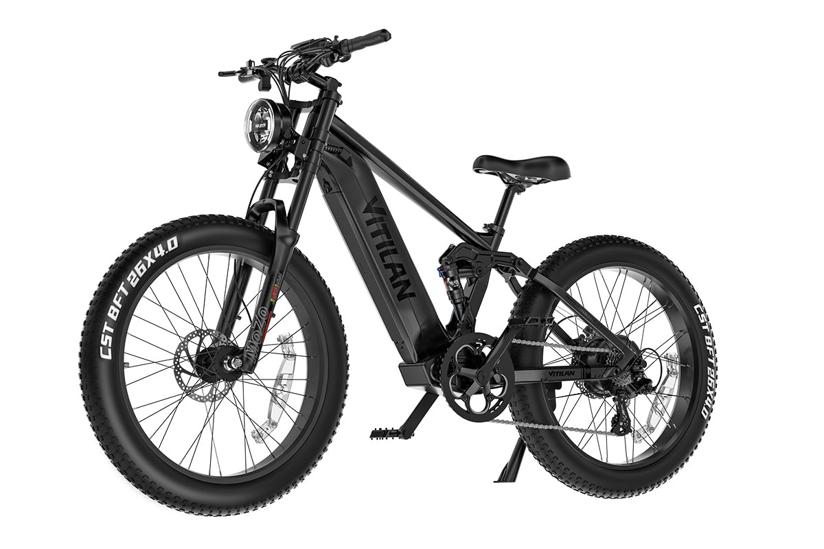 T7PRO Full Suspension Mountain E-bike
