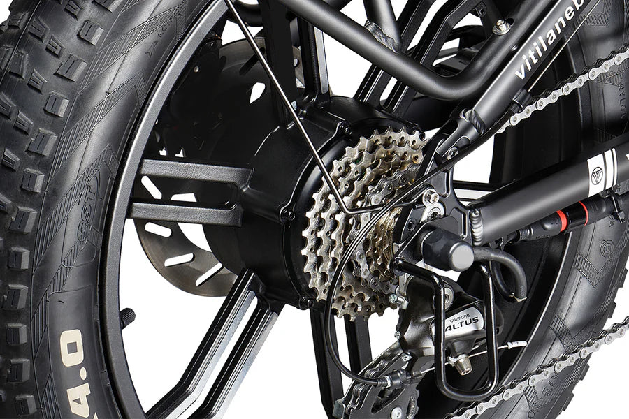 Bici elettrica pieghevole a sospensione completa I7 Pro