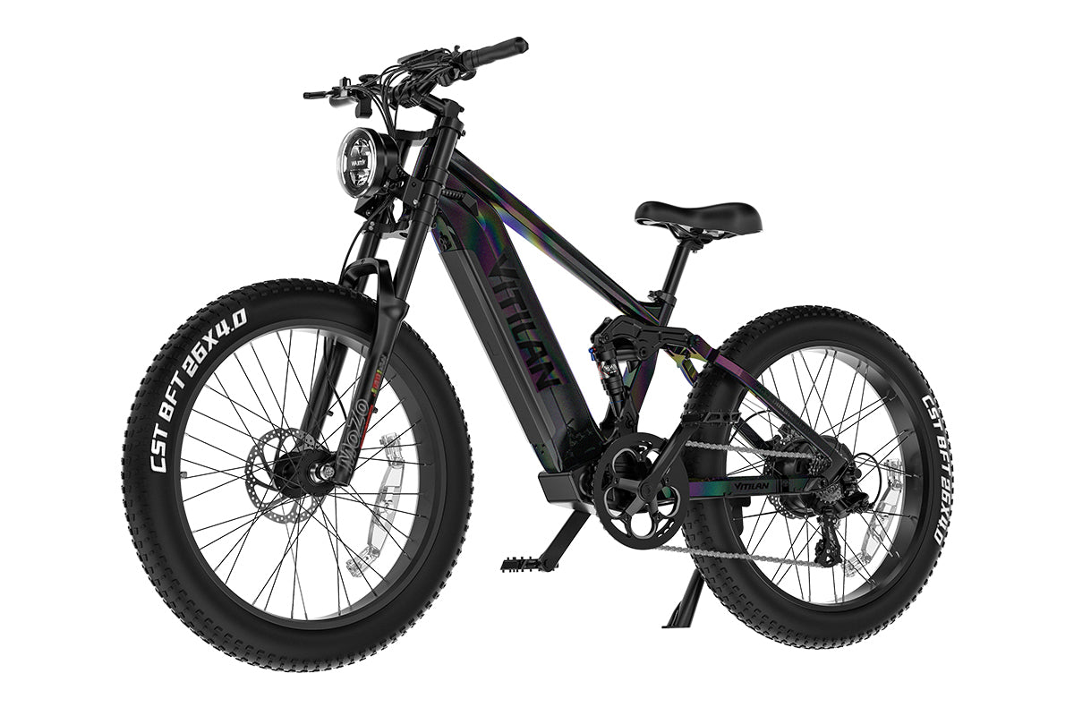 T7 E-bike da montagna con sospensione completa
