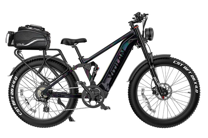T7PRO Full Suspension Mountain E-bike