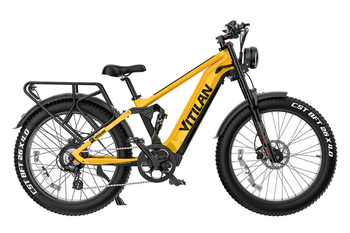 T7 E-bike da montagna con sospensione completa