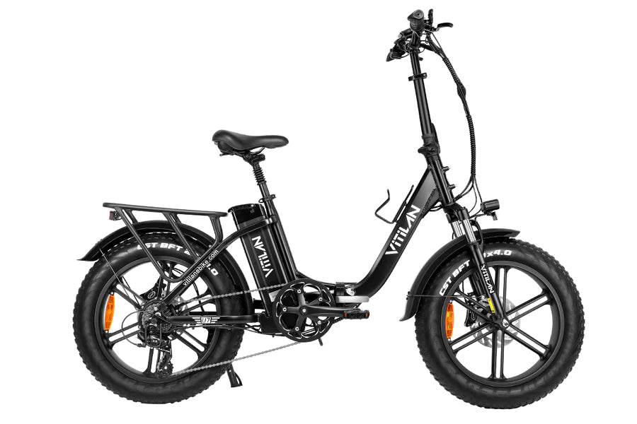 U7 opvouwbare elektrische fiets met dikke banden
