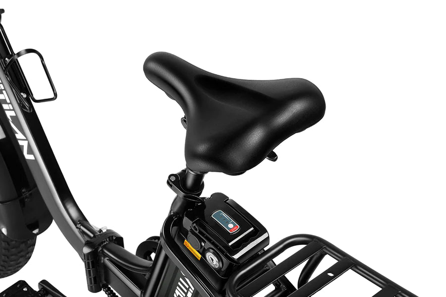 U7 Bici Elettrica Pieghevole con Telaio Ribassato e Pneumatici Grassi