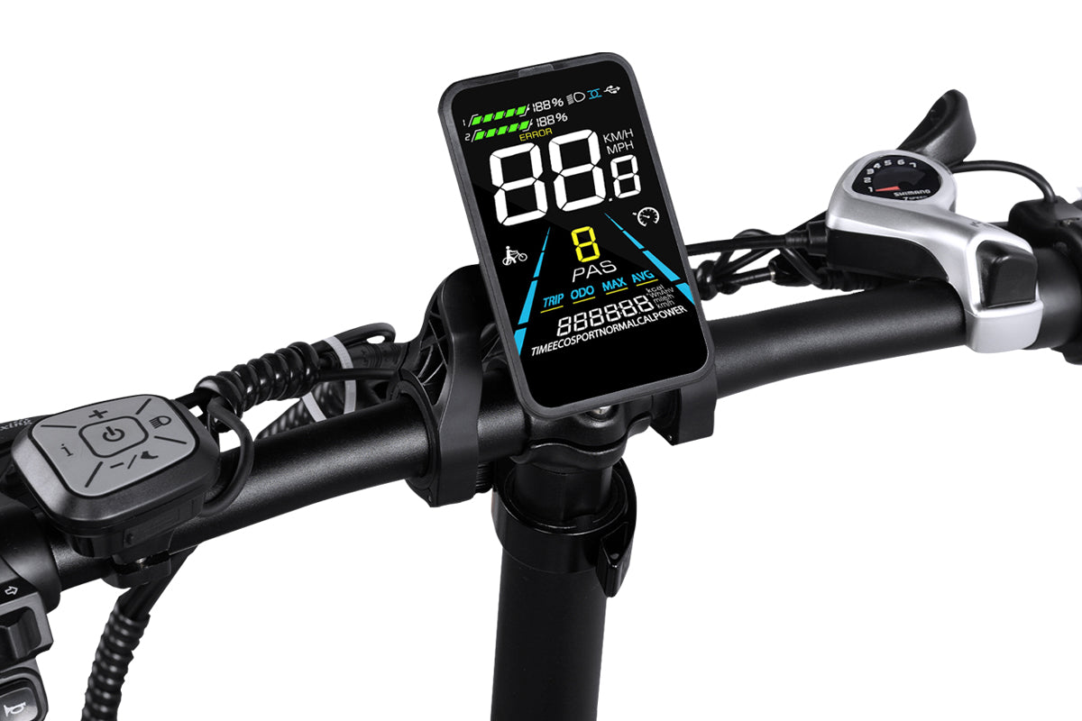 Bici elettrica per tutti i terreni per adulti con pneumatici pieghevoli V3 2.0