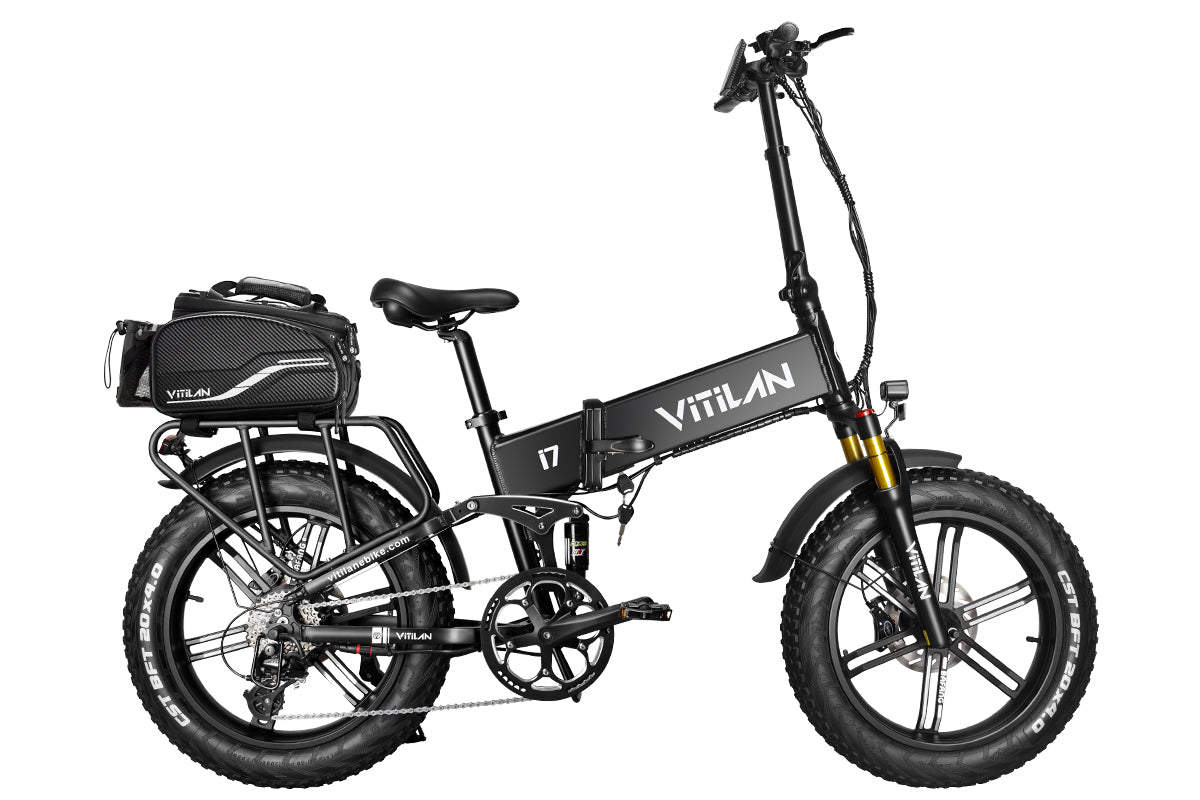 Bici elettrica pieghevole a sospensione completa I7 Pro
