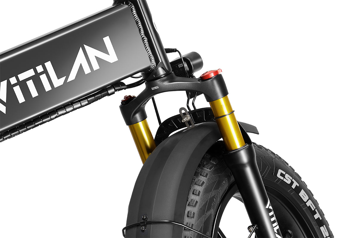 Bici elettrica pieghevole a sospensione completa I7 Pro