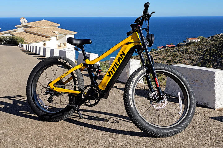 E-bike da montagna T7 a sospensione completa