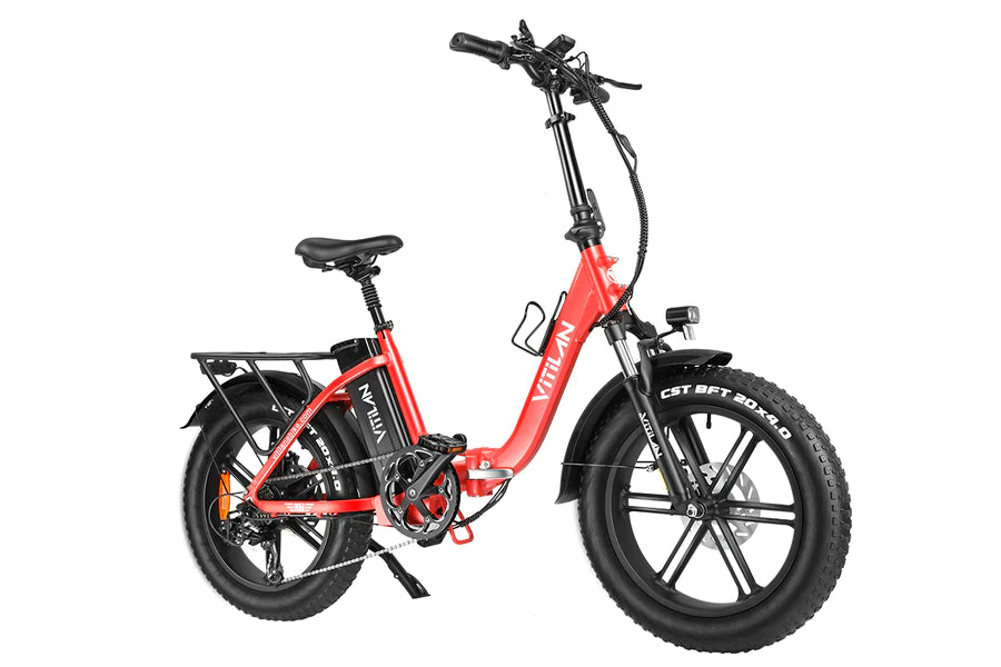 Bici elettrica pieghevole U7 con pneumatici grassi
