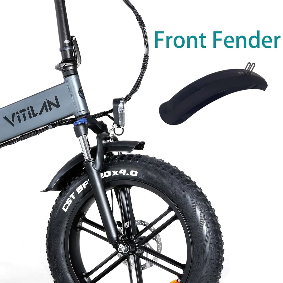 Parafanghi V3 adatti per parafanghi anteriori e posteriori per bici elettriche Vitilan V3