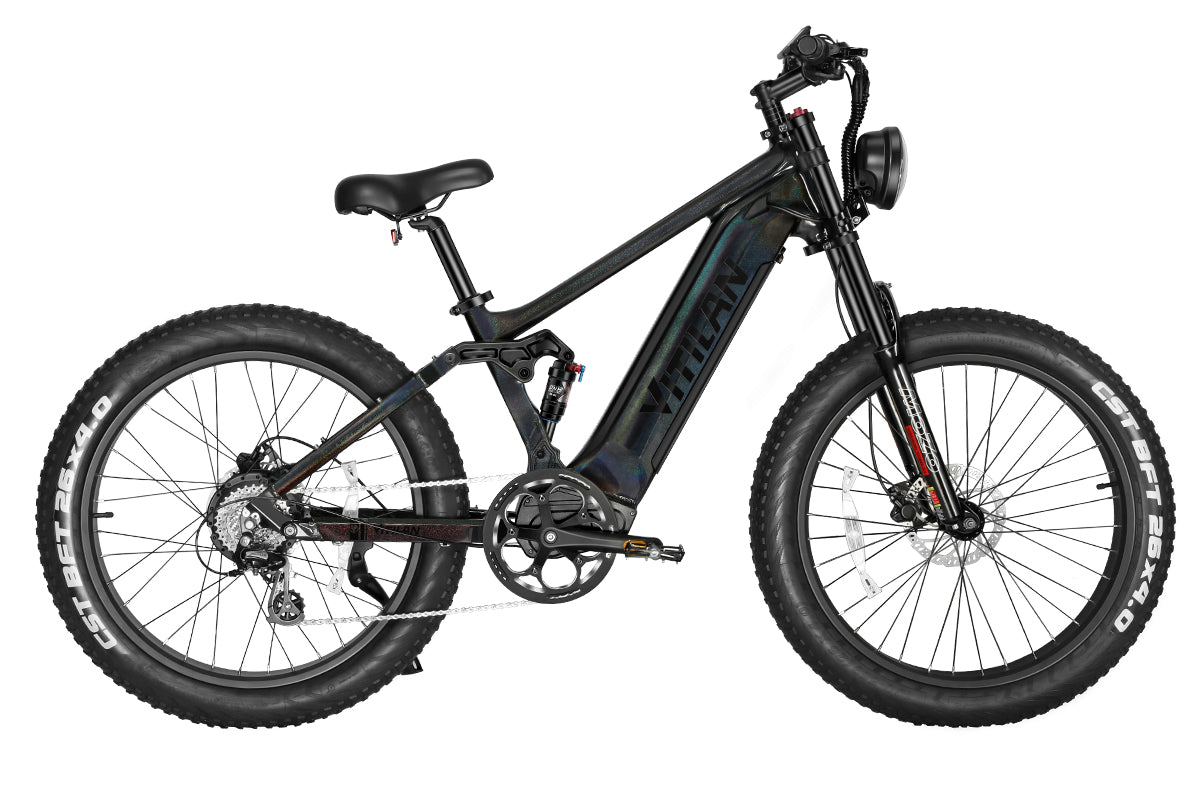 Vitilan T7 vollgefedertes Mountainbike-E-Bike 