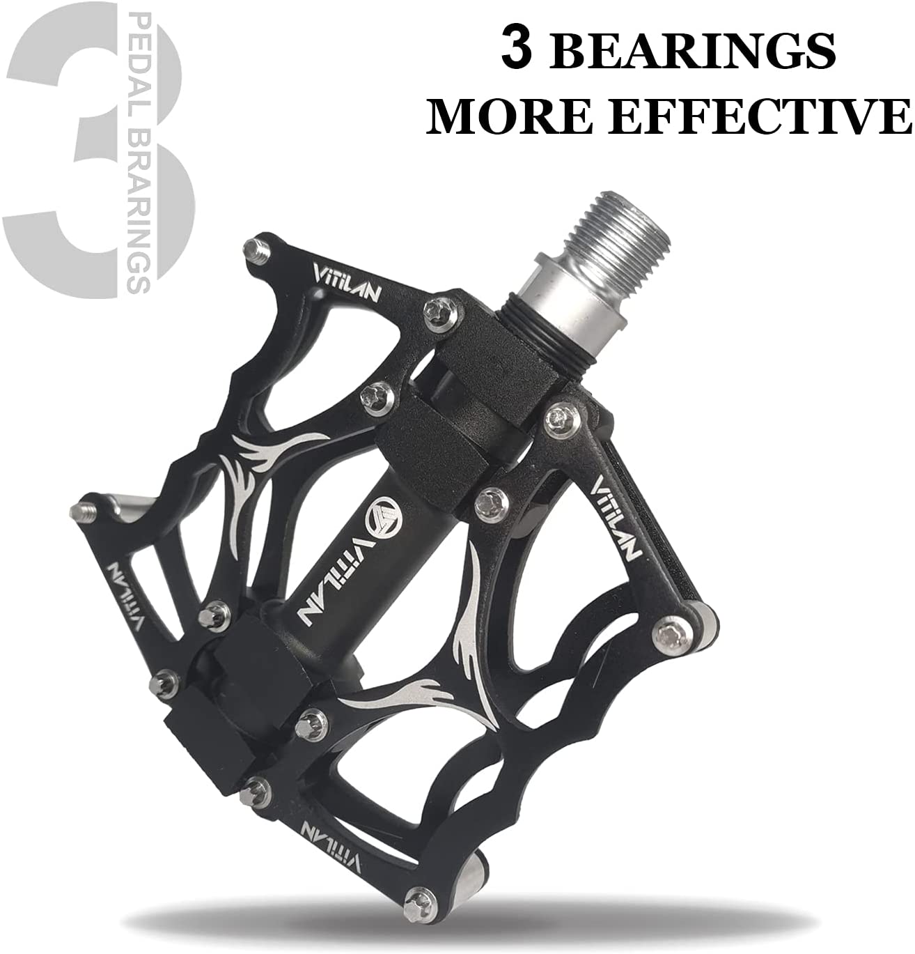 Mountain Bike Pedals Ultra Strong Bicycle Flat Cycling Pedals