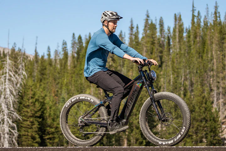 E-bike da montagna T7 a sospensione completa
