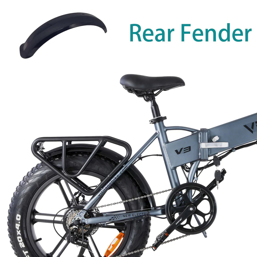 Parafanghi V3 adatti per parafanghi anteriori e posteriori per bici elettriche Vitilan V3