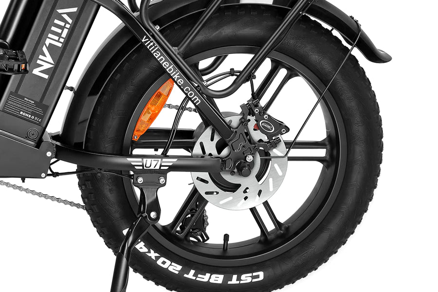 U7 Step-thru Foldable Fat Tire Electric Bike