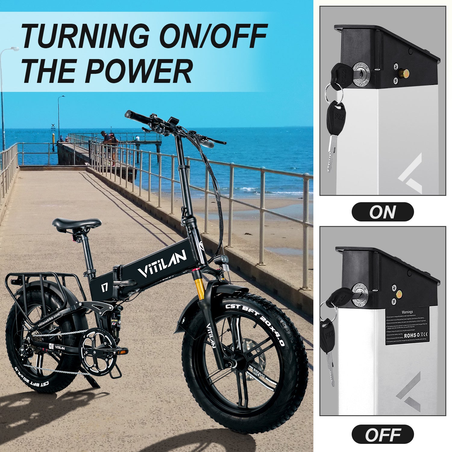 i7pro/i7pro 2.0 Electric Bike LG/SAM-SUNG Battery 48V 16AH/20AH Removable Li-Ion Battery