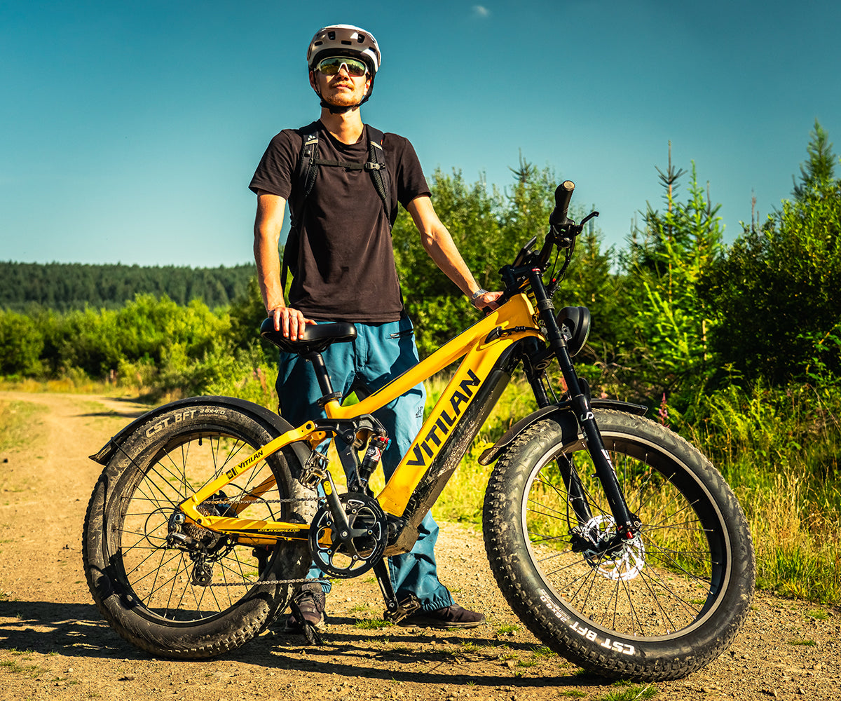 vollgefedertes fahrrad kaufen T7PRO vollgefedertes Mountain E-Bike