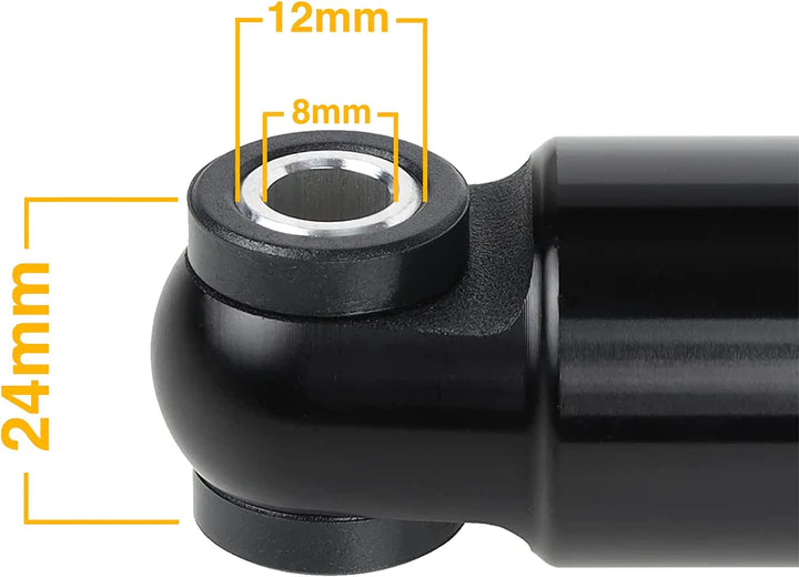 DNM Damping 3 System Mountain Bike Air Rear Shock Rebound/Lock Out/Air Pressure Adjustable Used in I7PRO