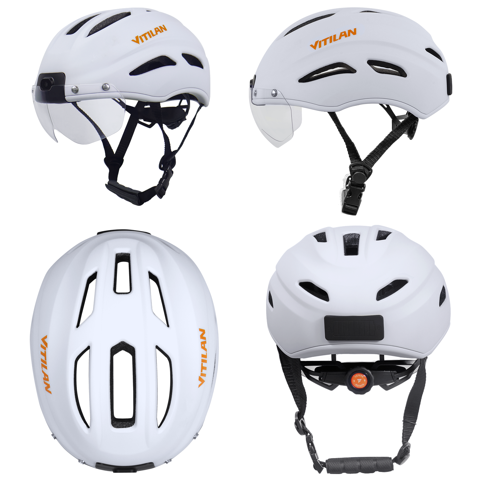 Outdoor Smart Riding Helmet