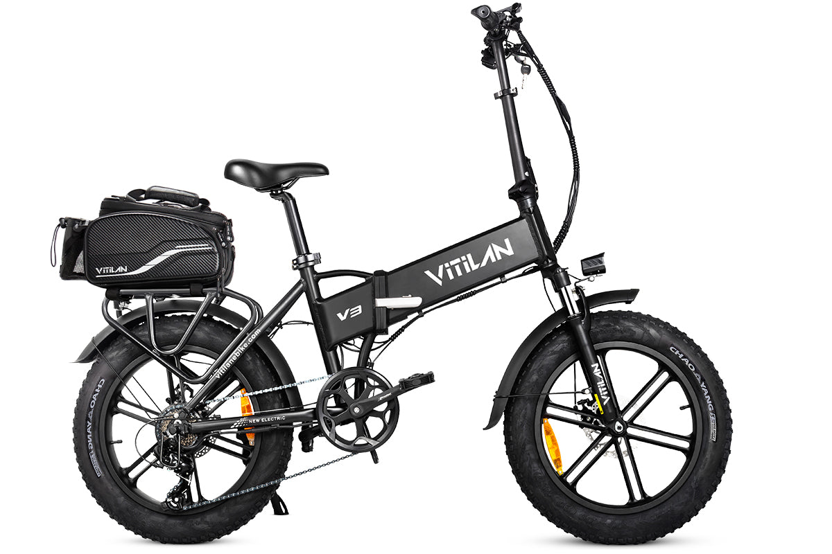 Bici elettrica per tutti i terreni per adulti con pneumatici pieghevoli V3 2.0