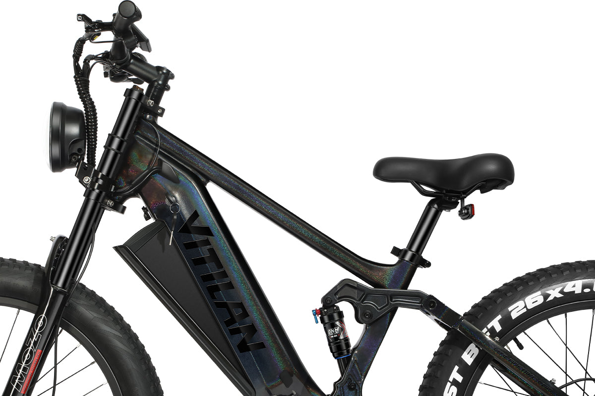 E-bike da montagna T7 a sospensione completa