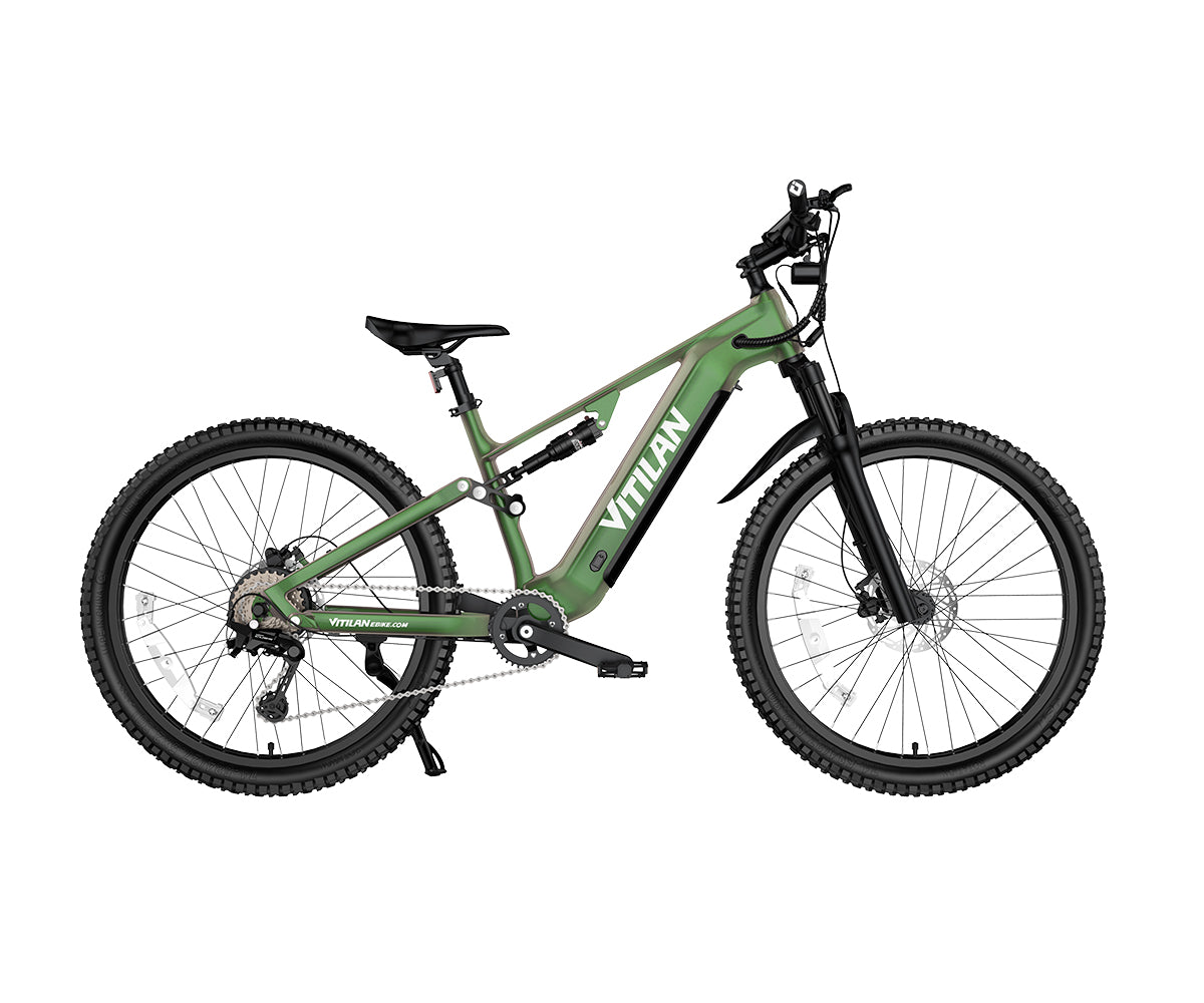 beste e bike fully M5 Full Suspension All-Terrain Mountain E-bike