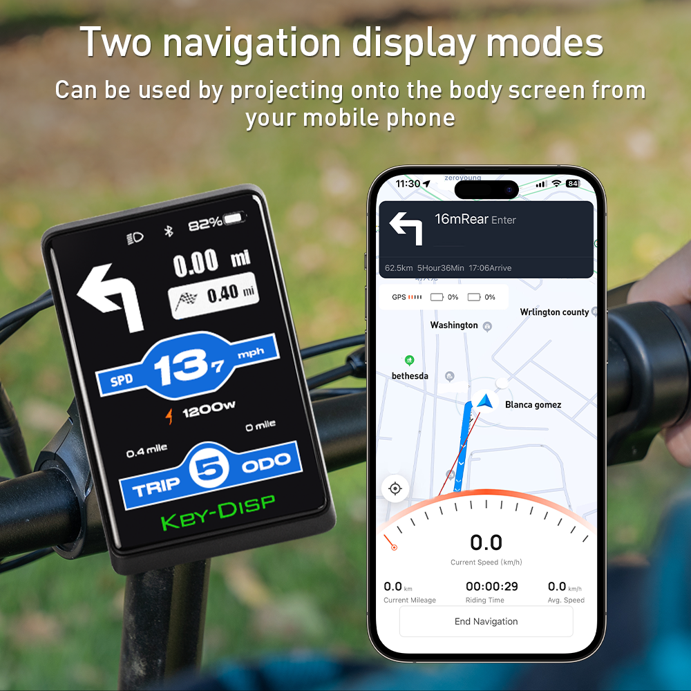 986 Intelligent colour LCD display for e-bikes