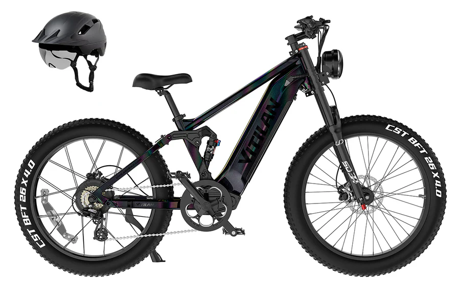 T7 E-bike da montagna con sospensione completa