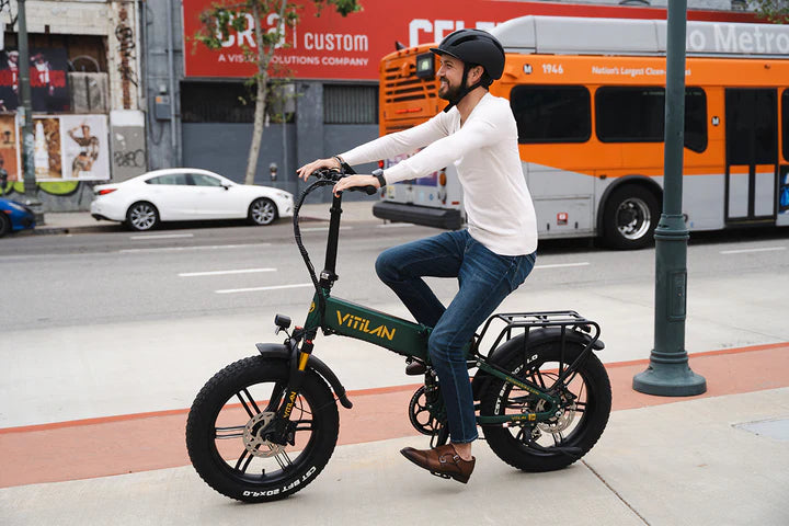 Bici elettrica pieghevole a sospensione completa I7 Pro