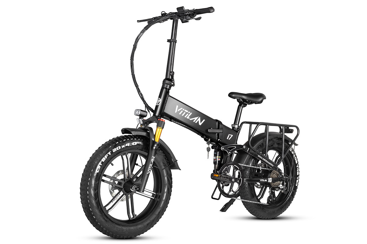 Bici elettrica pieghevole a sospensione completa I7 Pro