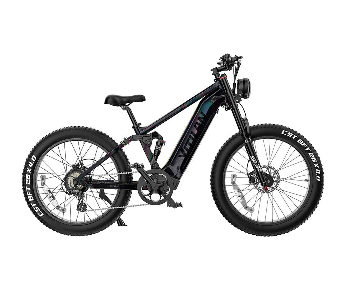 u3 urban klapp e-bike test T7PRO vollgefedertes Mountain E-Bike