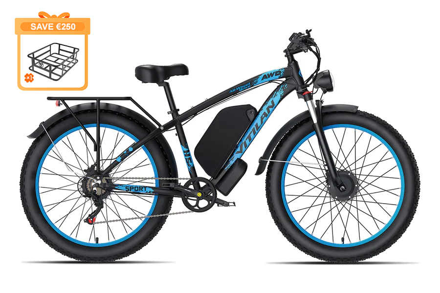 Vitilan H5 Dual Motor Fat Tire Electric Bike