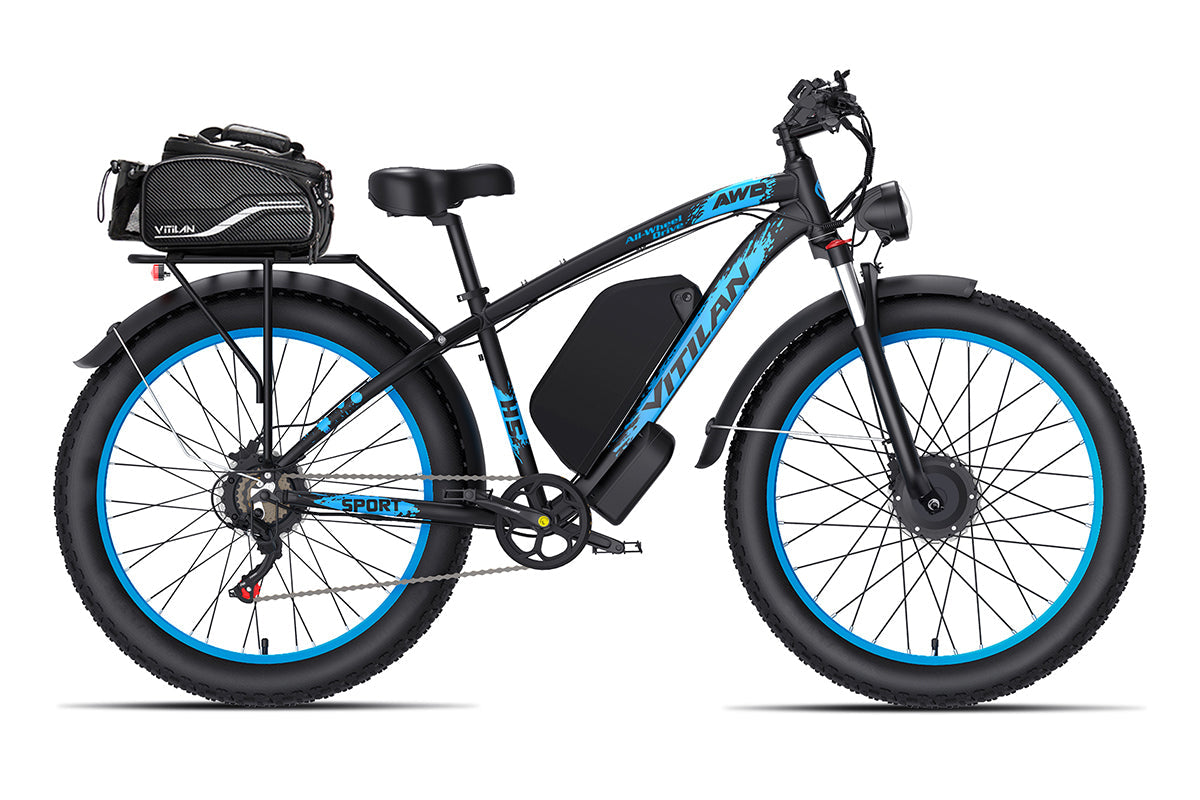 Vitilan H5 Dual Motor Fat Tire Electric Bike