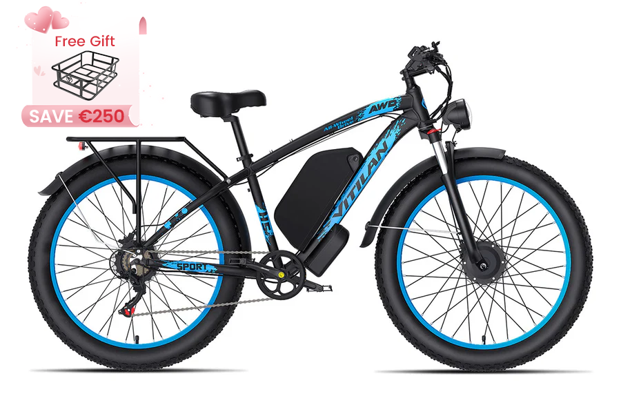 Vitilan H5 Dual Motor Fat Tire Electric Bike