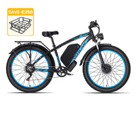 Vélo électrique à pneus larges à double moteur Vitilan H5