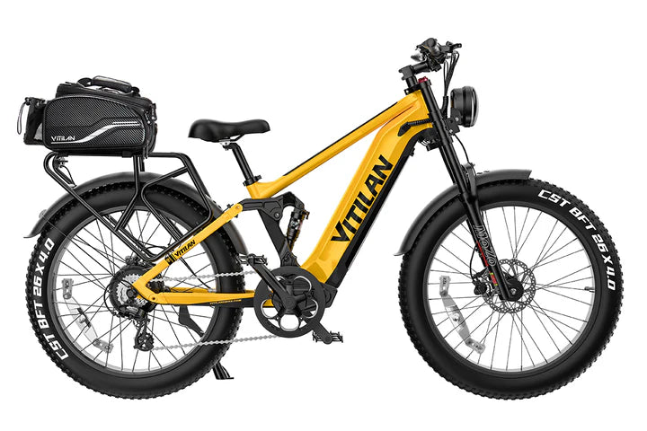 E-bike da montagna T7 a sospensione completa