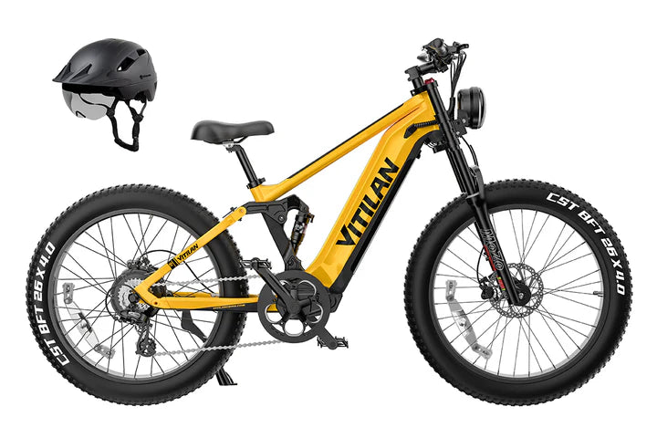 E-bike da montagna T7 a sospensione completa