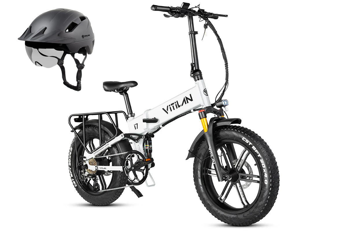 Bici elettrica pieghevole a sospensione completa I7 Pro