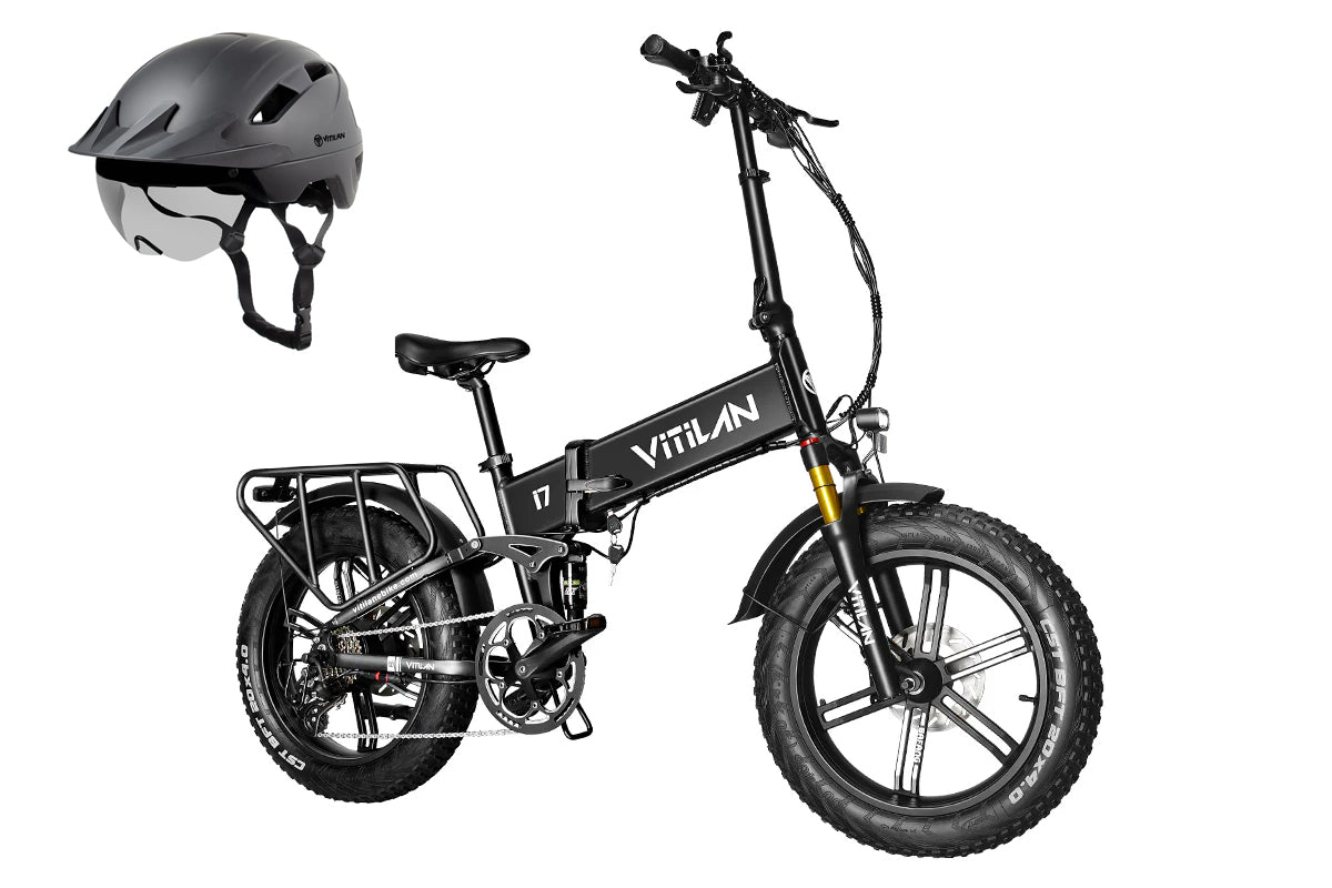 Bici elettrica pieghevole a sospensione completa I7 Pro