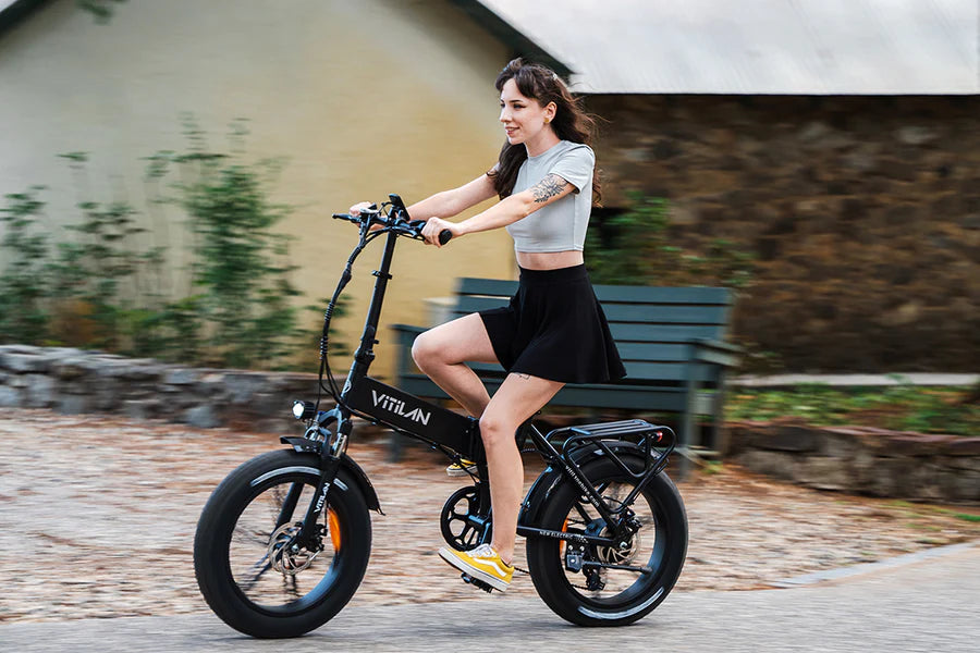 Bici elettrica per tutti i terreni per adulti con pneumatici pieghevoli V3 2.0