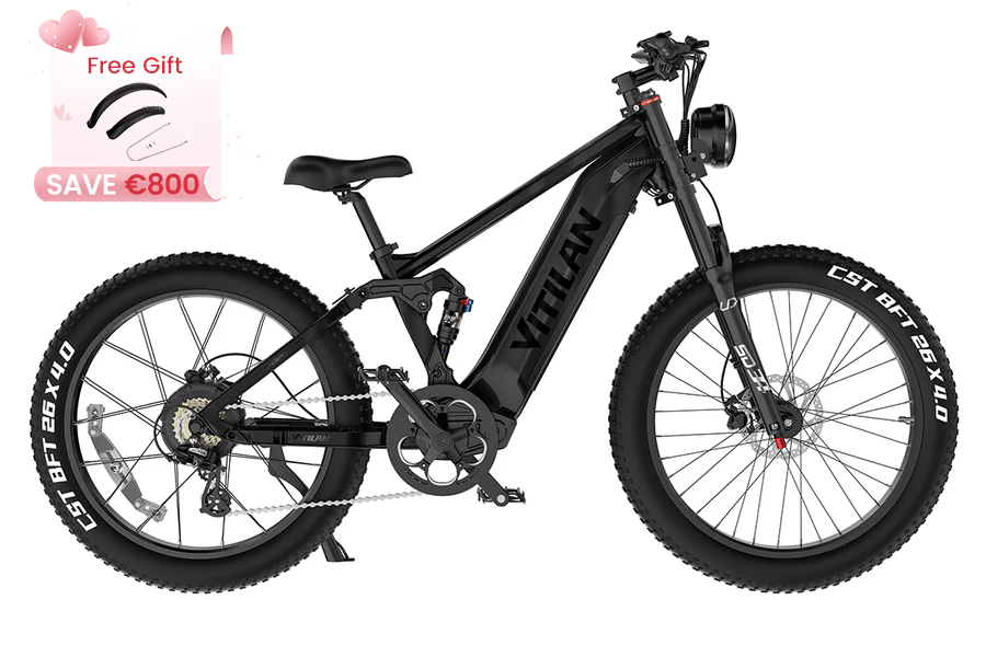 T7PRO Full Suspension Mountain E-bike