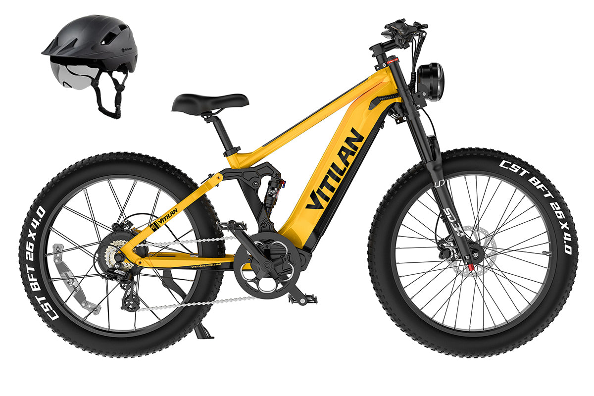 E-bike da montagna T7 a sospensione completa
